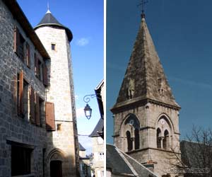 Tour Soubise et église Saint-Martin