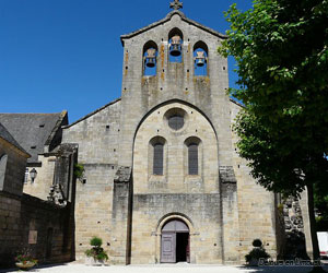 Eglise Saint-Etienne à Aubazine