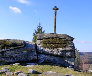 La croix de la chapelle du Rat