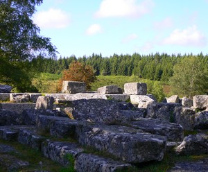 Les ruines gallo-romaines des Cars