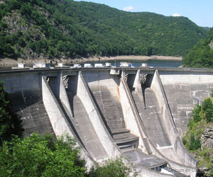 Le barrage de l'Aigle