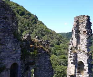 Les ruines des Tours de Merle