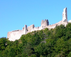 Les ruines du château de Ventadour