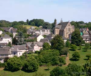 Vigeois, au bord de la Vézère