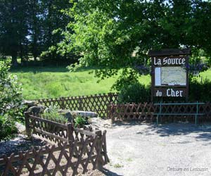 Mérinchal et la source du Cher