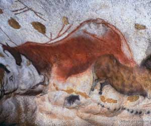 Grotte de Lascaux II - Vache Rouge