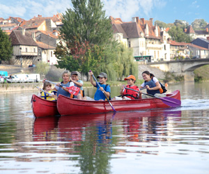 Loisirs en famille sur la Dordogne