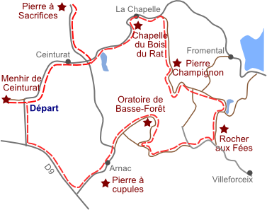 Carte du circuit