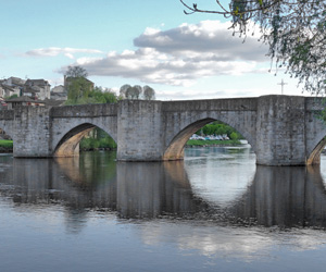 Voie verte de Limoges, sur les rives de la Vienne
