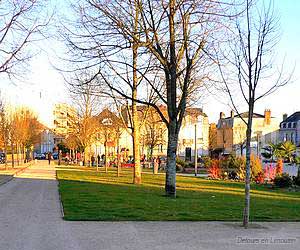 Le Square des Émailleurs en hiver