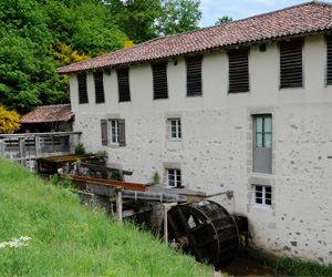 Vue de l'extérieur du moulin du Got