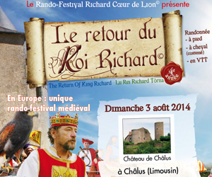 Festival à Châlus Richard Coeur de Lion 2014