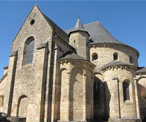 L’Abbatiale Saint-Martial, à Vigeois