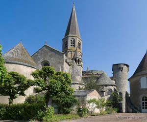 La collégiale Saint-Pierre, au Dorat