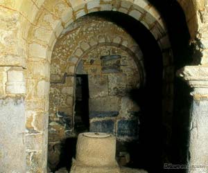 Crypte de l'église à La Souterraine