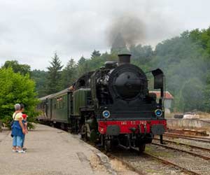 Locomotive ancienne à Eymoutiers